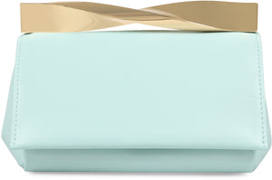 Twist leather clutch-1